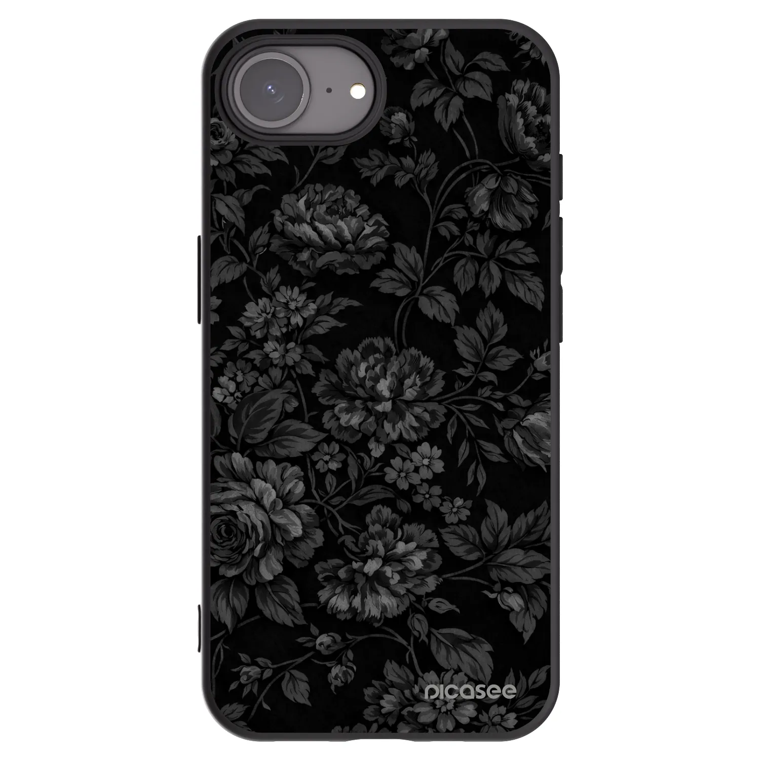 Picasee Μαύρη θήκη σιλικόνης για Apple iPhone 17e - Dark Romance