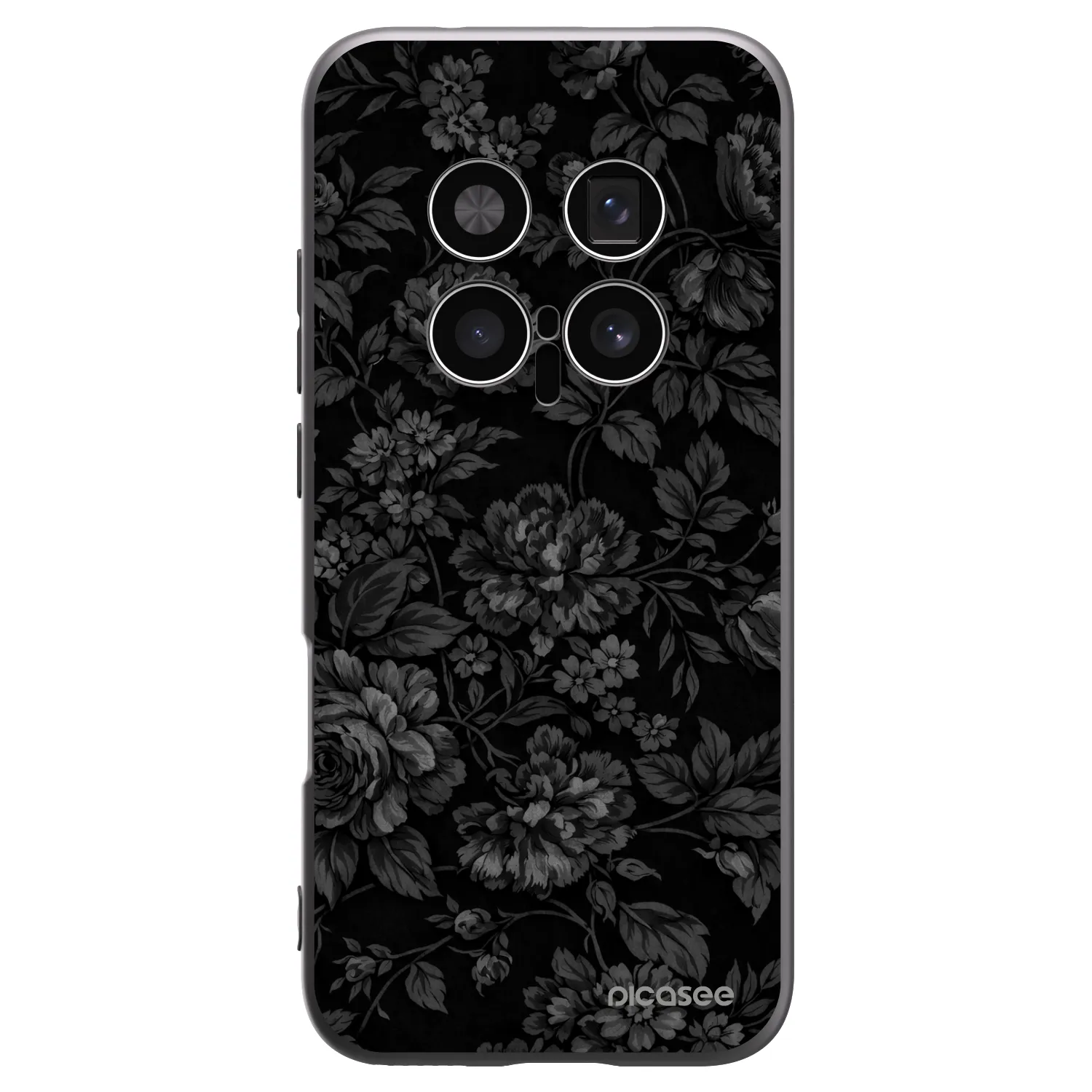 Picasee Μαύρη θήκη σιλικόνης για Honor Magic8 Pro 5G - Dark Romance