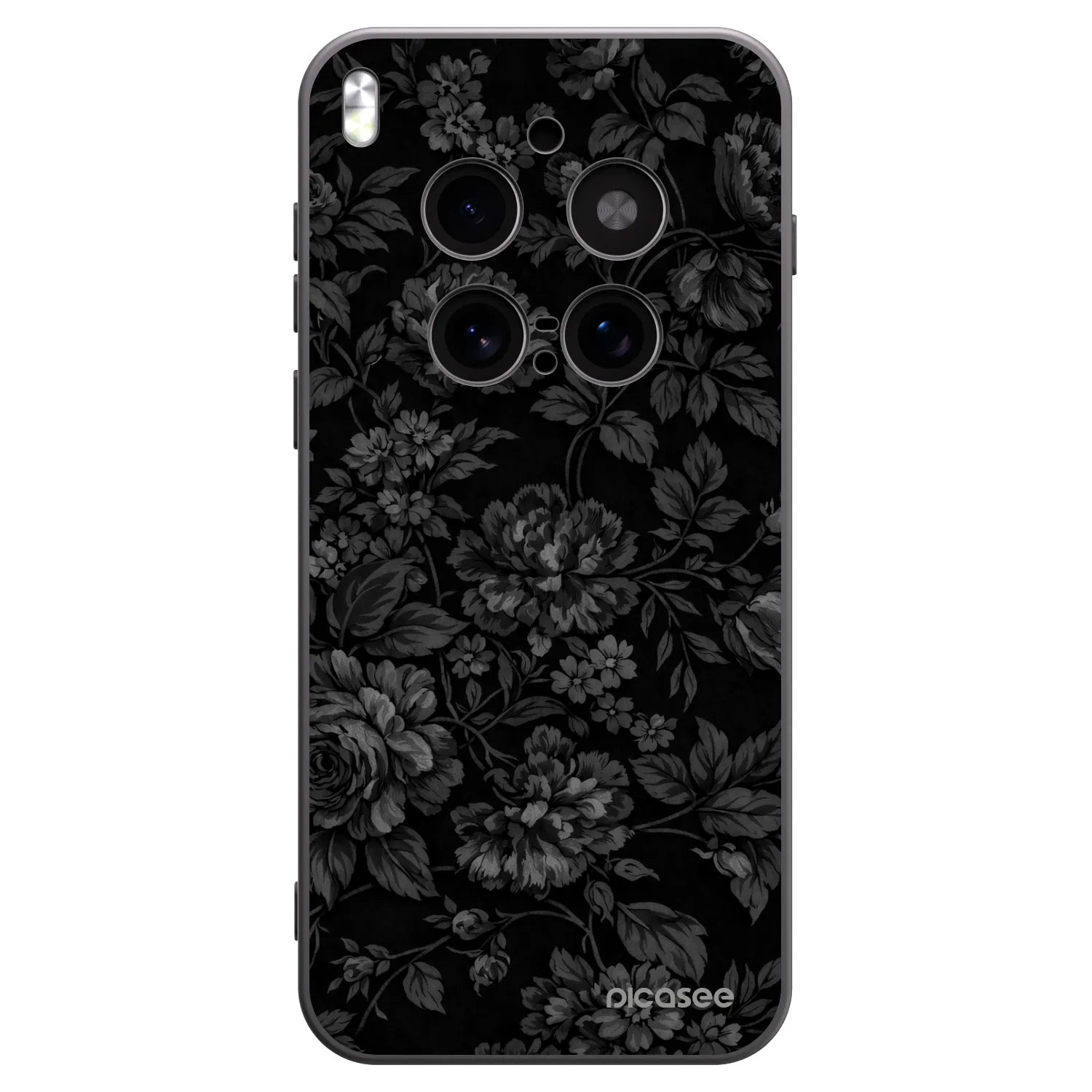 Picasee Μαύρη θήκη σιλικόνης για Vivo X300 Pro - Dark Romance
