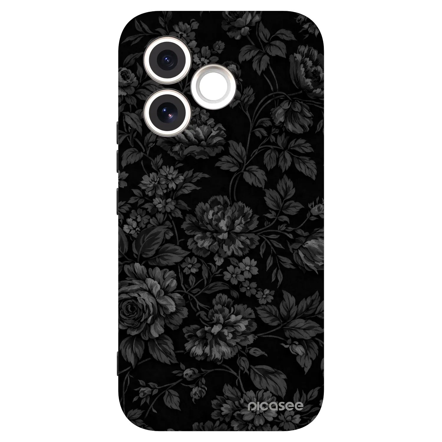 Picasee Μαύρη θήκη σιλικόνης για Honor 600 Lite - Dark Romance
