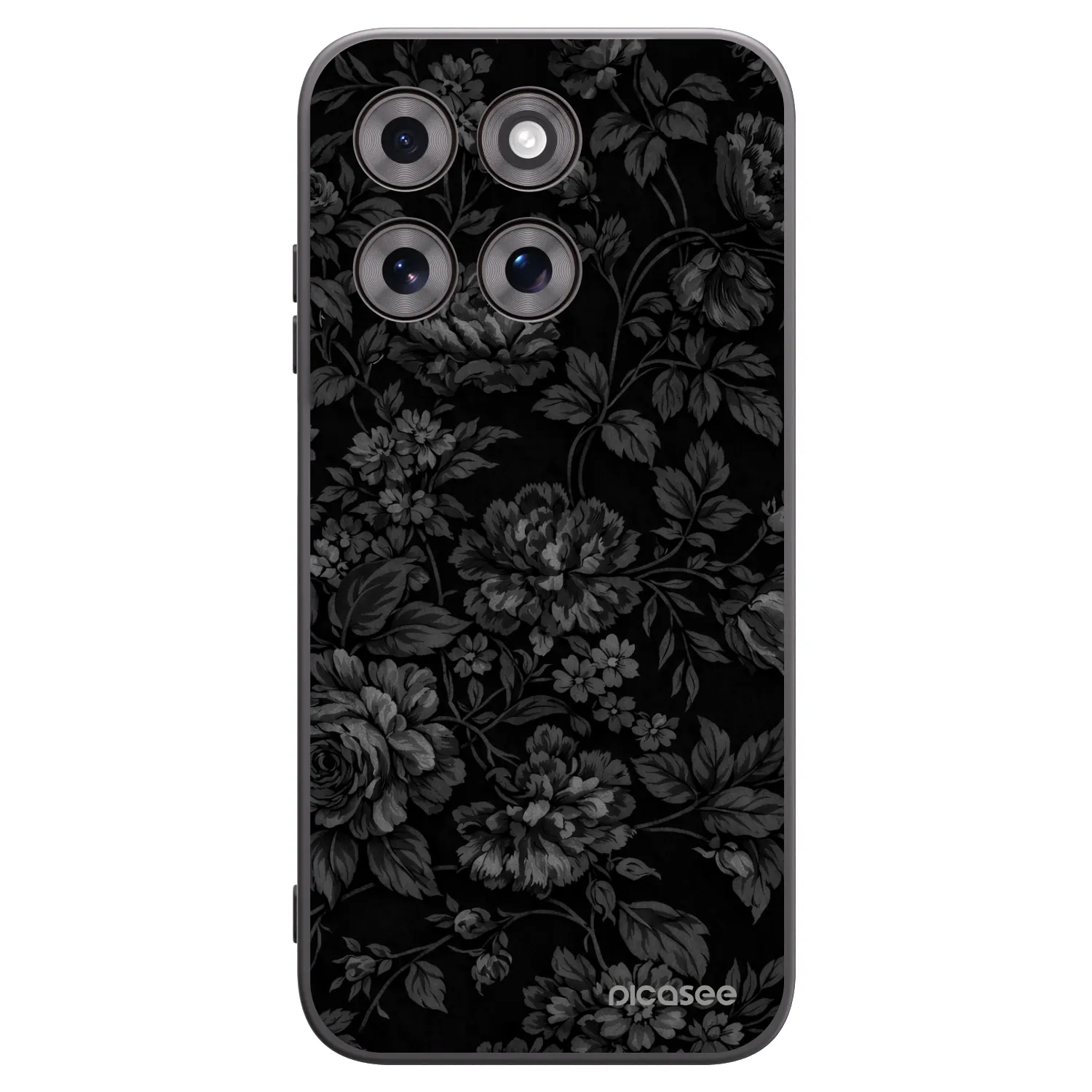 Picasee Μαύρη θήκη σιλικόνης για Motorola Moto G77 - Dark Romance