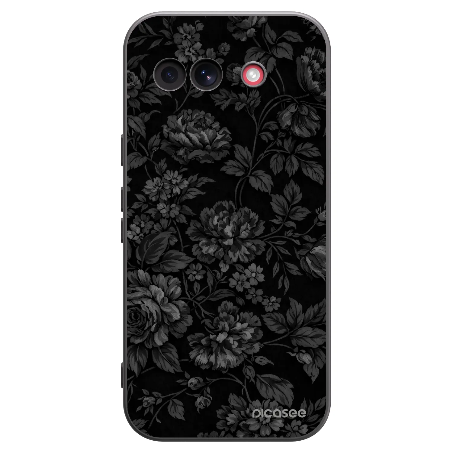 Picasee Μαύρη θήκη σιλικόνης για Google Pixel 10a - Dark Romance