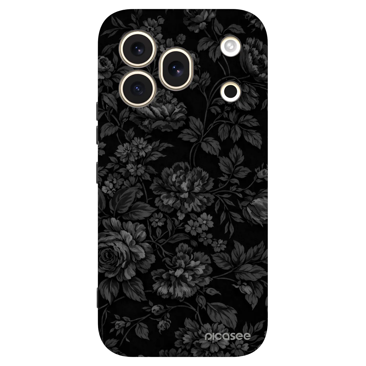 Picasee Μαύρη θήκη σιλικόνης για Honor 600 Pro - Dark Romance