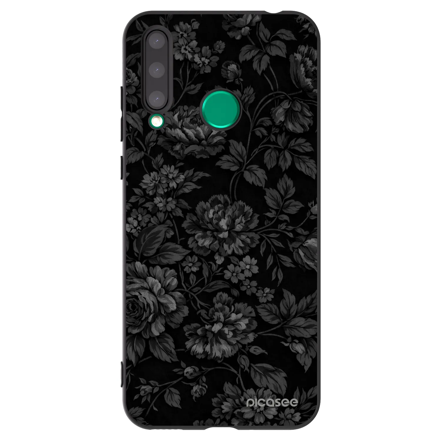 Picasee Μαύρη θήκη σιλικόνης για Honor 20 Lite - Dark Romance