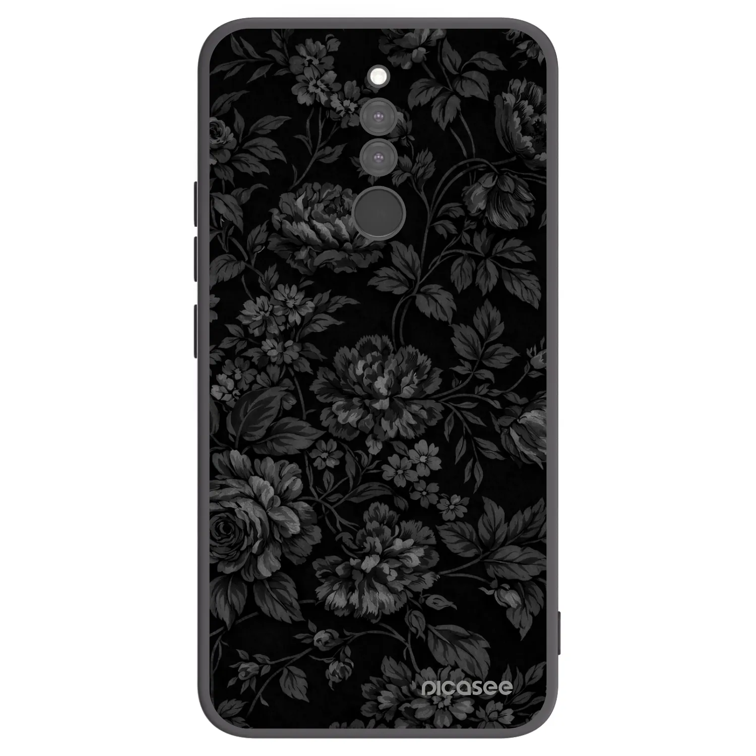 Picasee Μαύρη θήκη σιλικόνης για Xiaomi Redmi 8 - Dark Romance