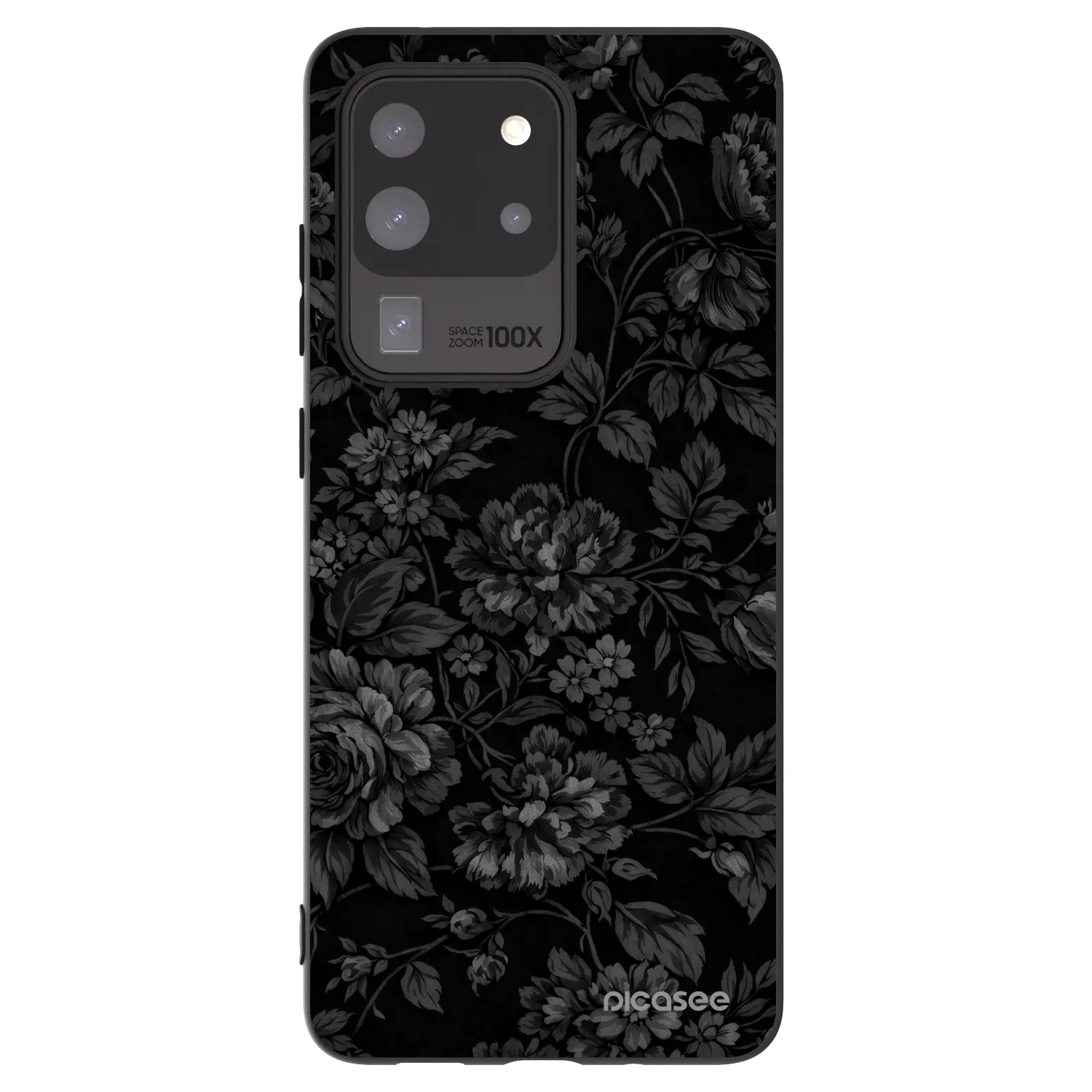 Picasee Μαύρη θήκη σιλικόνης για Samsung Galaxy S20 Ultra 5G G988F - Dark Romance