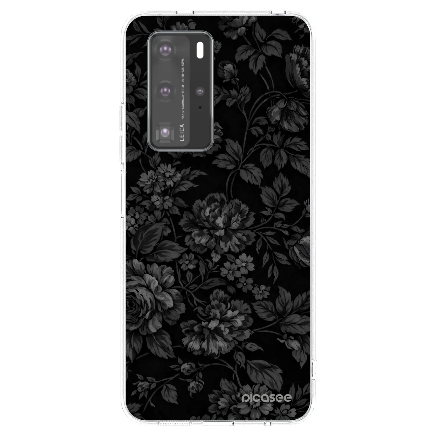 Picasee διαφανής θήκη σιλικόνης Huawei P40 Pro - Dark Romance