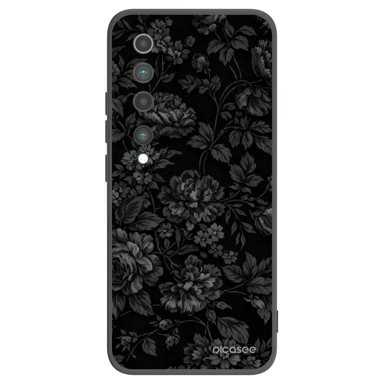 Picasee Μαύρη θήκη σιλικόνης για Xiaomi Mi 10 - Dark Romance