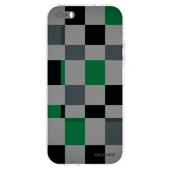 Picasee διαφανής θήκη σιλικόνης Apple iPhone 6 Plus/6S Plus - Block Grid