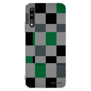 Picasee διαφανής θήκη σιλικόνης Honor 9X Pro - Block Grid