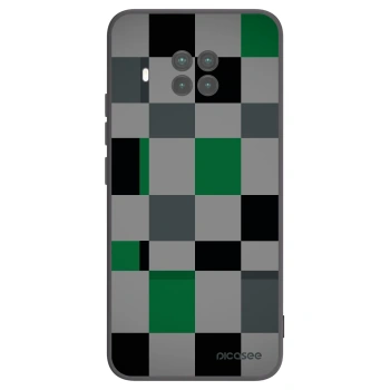 Picasee Μαύρη θήκη σιλικόνης για Xiaomi Mi 10T Lite - Block Grid