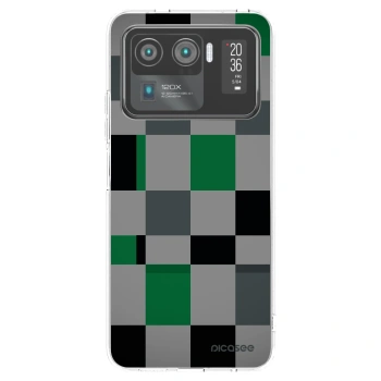 Picasee διαφανής θήκη σιλικόνης Xiaomi Mi 11 Ultra - Block Grid