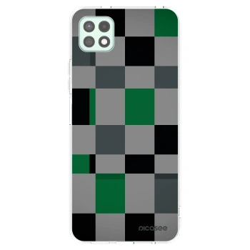 Picasee διαφανής θήκη σιλικόνης Samsung Galaxy A22 A226B 5G - Block Grid