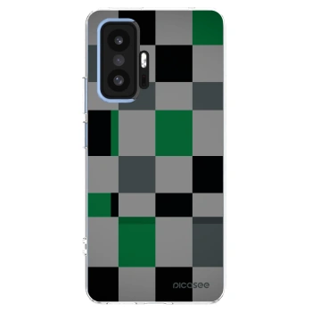 Picasee διαφανής θήκη σιλικόνης Xiaomi 11T - Block Grid