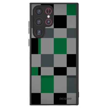 Picasee ULTIMATE CASE για Samsung Galaxy S22 Ultra 5G - Block Grid