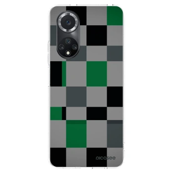 Picasee διαφανής θήκη σιλικόνης Huawei Nova 9 SE - Block Grid