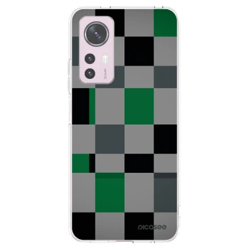 Picasee διαφανής θήκη σιλικόνης Xiaomi 12 - Block Grid