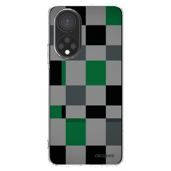 Picasee διαφανής θήκη σιλικόνης Honor X7 - Block Grid