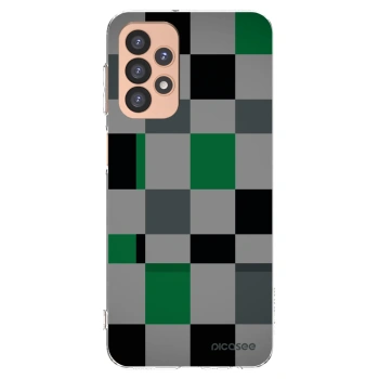 Picasee διαφανής θήκη σιλικόνης Samsung Galaxy A23 A236B 5G - Block Grid