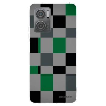 Picasee διαφανής θήκη σιλικόνης Xiaomi Redmi 10 5G - Block Grid