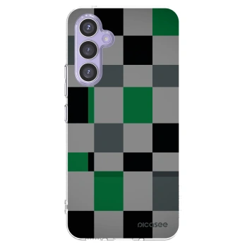 Picasee διαφανής θήκη σιλικόνης Samsung Galaxy A54 5G A546B - Block Grid