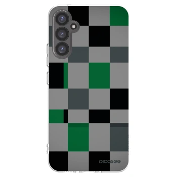 Picasee διαφανής θήκη σιλικόνης Samsung Galaxy A34 5G A346B - Block Grid