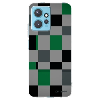 Picasee διαφανής θήκη σιλικόνης Xiaomi Redmi Note 12 4G - Block Grid