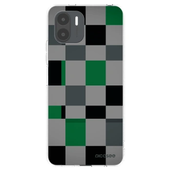 Picasee διαφανής θήκη σιλικόνης Xiaomi Redmi A2 - Block Grid