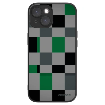 Picasee ULTIMATE CASE MagSafe pro Apple iPhone 15 - Block Grid