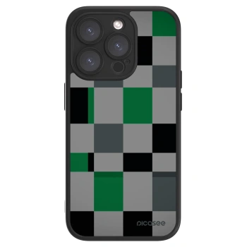 Picasee ULTIMATE CASE MagSafe pro Apple iPhone 15 Pro - Block Grid