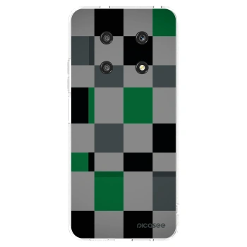 Picasee διαφανής θήκη σιλικόνης Honor Magic4 Lite 5G - Block Grid