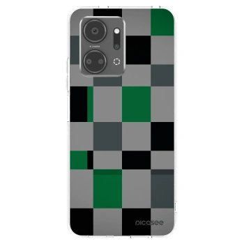 Picasee διαφανής θήκη σιλικόνης Honor X7a - Block Grid