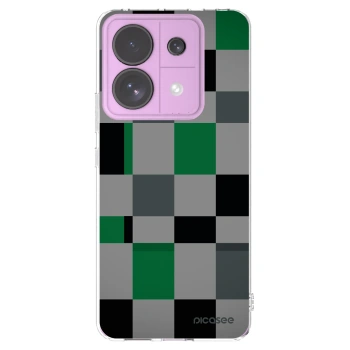Picasee διαφανής θήκη σιλικόνης Xiaomi Redmi Note 13 Pro 5G - Block Grid
