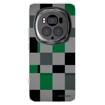 Picasee διαφανής θήκη σιλικόνης Honor Magic6 Pro - Block Grid