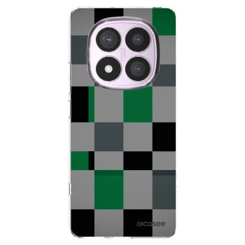 Picasee διαφανής θήκη σιλικόνης Xiaomi Redmi Note 14 Pro 4G - Block Grid