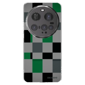 Picasee διαφανής θήκη σιλικόνης Xiaomi 15 Ultra - Block Grid