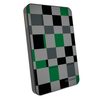 Powerbank με MagSafe 5 000 mAh Γκρί - Block Grid