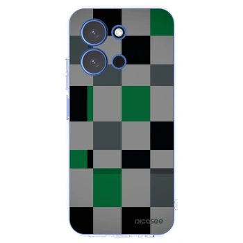 Picasee διαφανής θήκη σιλικόνης Xiaomi Redmi 15C 4G - Block Grid