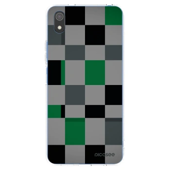 Picasee διαφανής θήκη σιλικόνης Xiaomi Redmi 7A - Block Grid