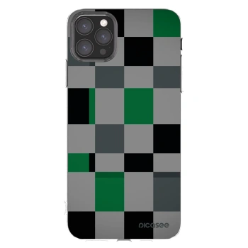 Picasee διαφανής θήκη σιλικόνης Apple iPhone 11 Pro Max - Block Grid