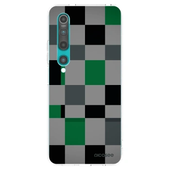 Picasee διαφανής θήκη σιλικόνης Xiaomi Mi 10 - Block Grid