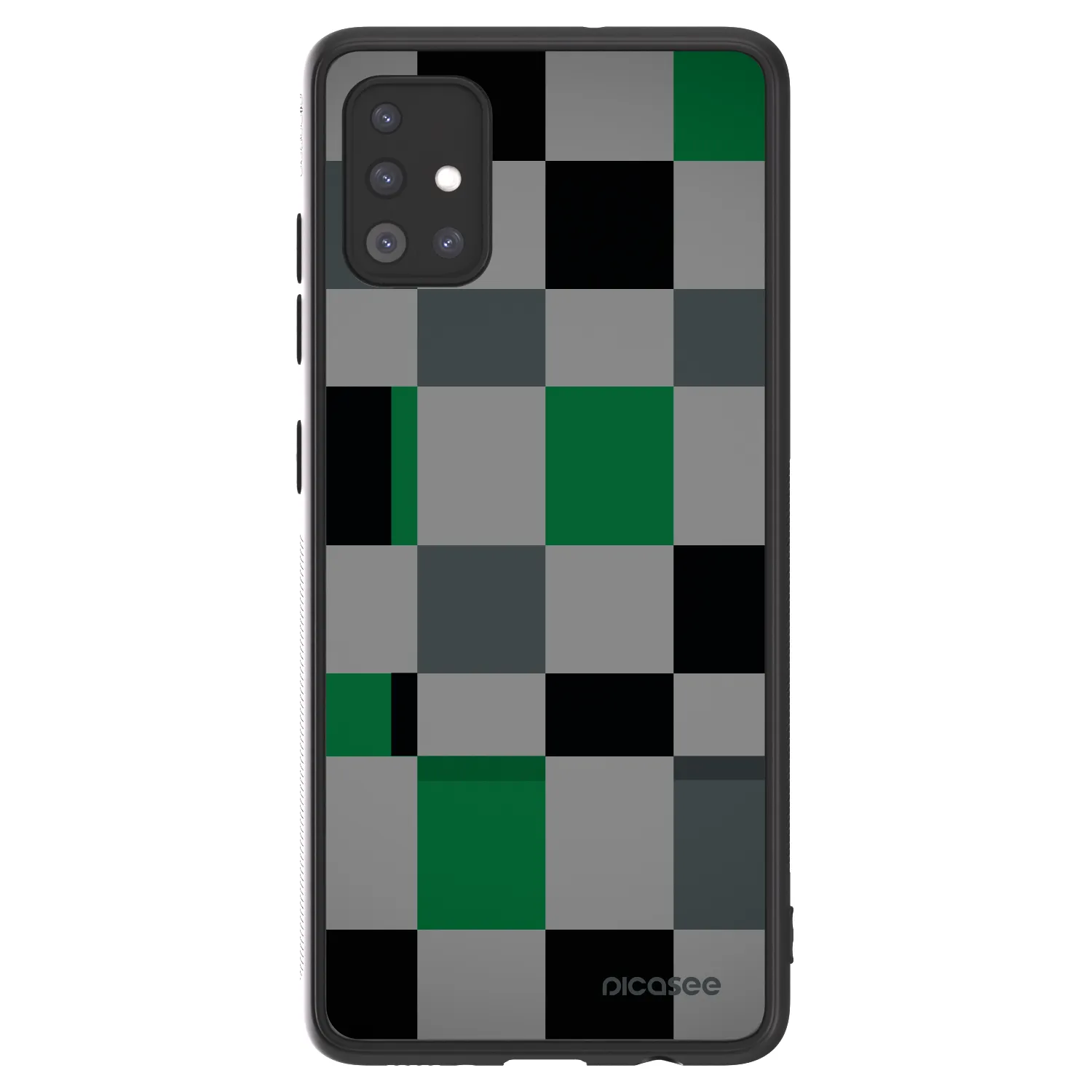 Picasee ULTIMATE CASE για Samsung Galaxy A51 A515F - Block Grid
