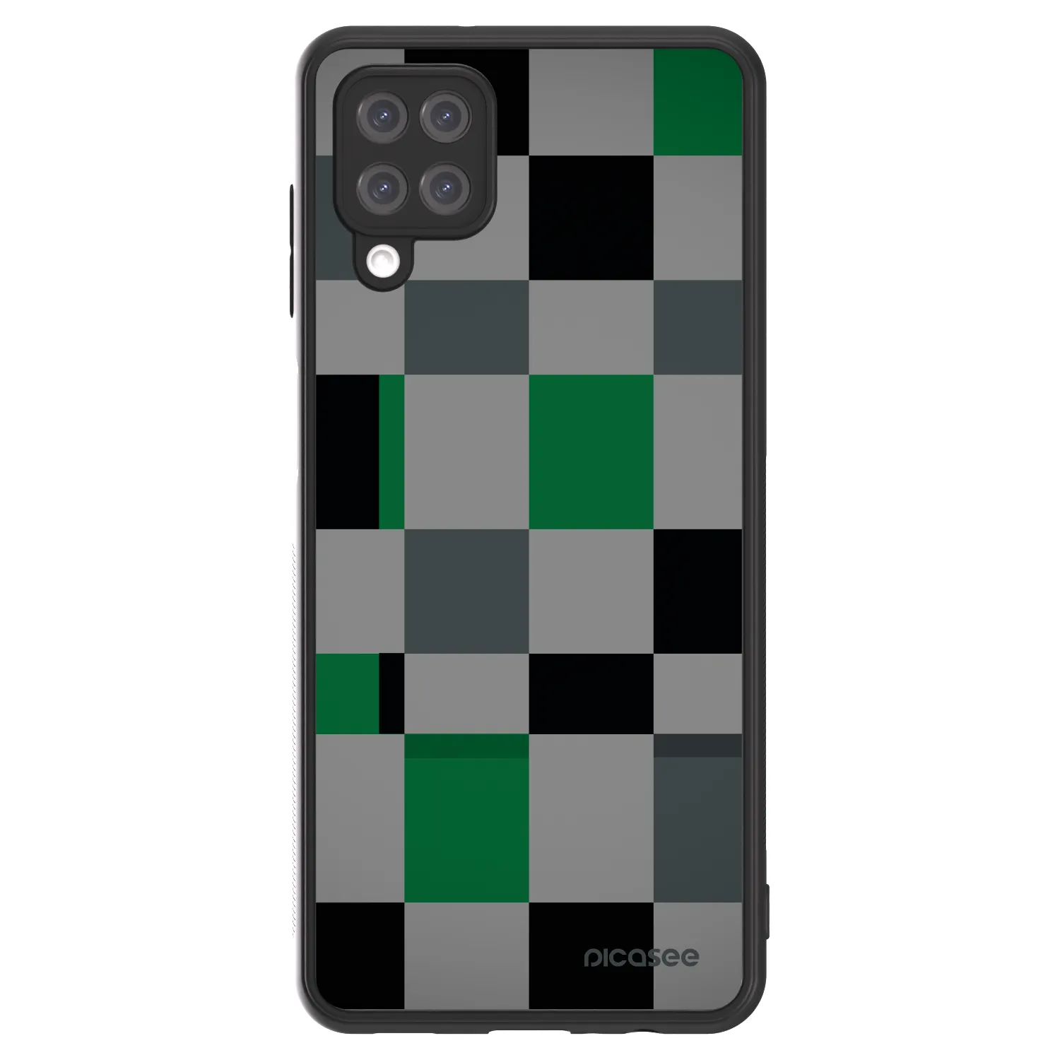 Picasee ULTIMATE CASE για Samsung Galaxy A12 A125F - Block Grid