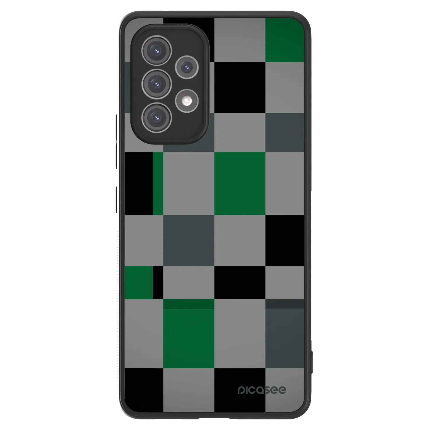 Picasee ULTIMATE CASE για Samsung Galaxy A52 5G A525F - Block Grid