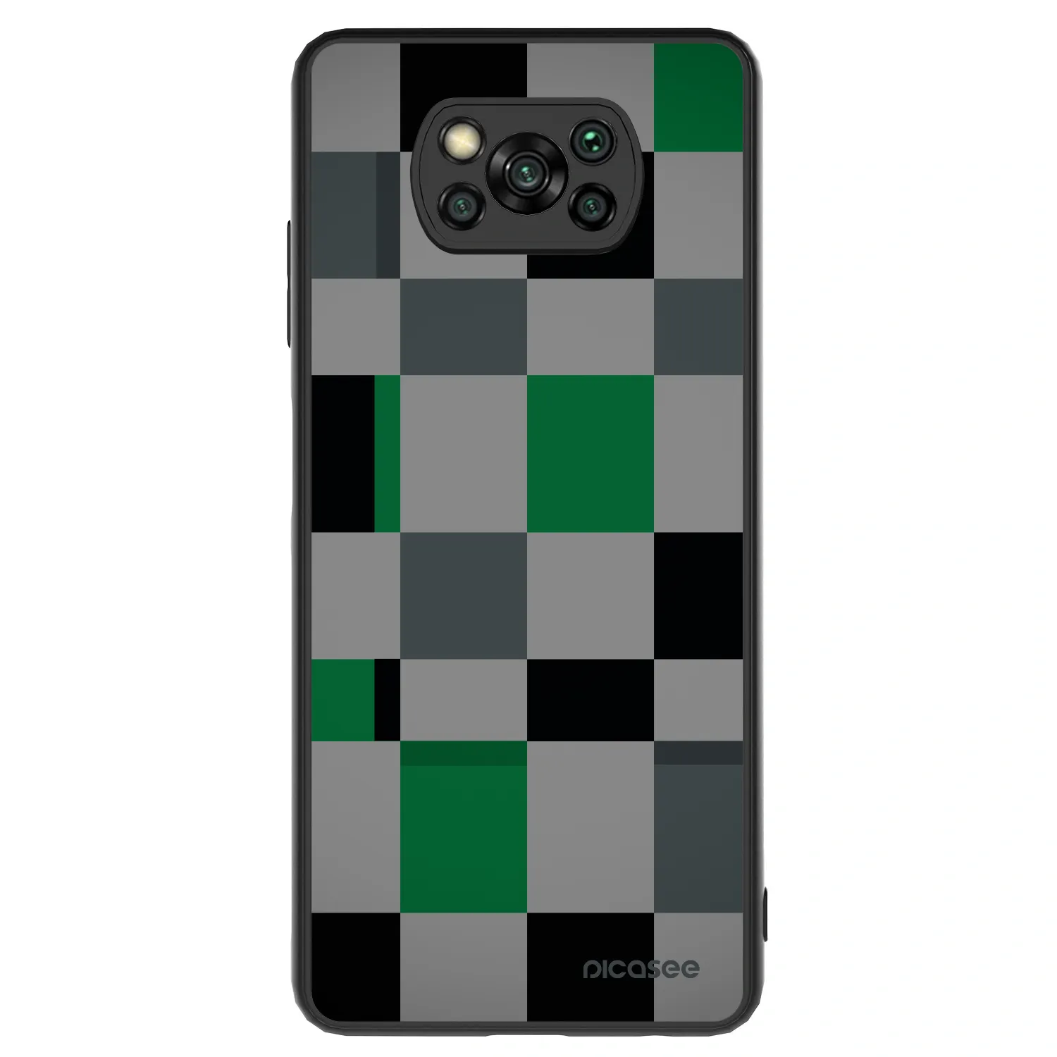 Picasee ULTIMATE CASE για Xiaomi Poco X3 - Block Grid