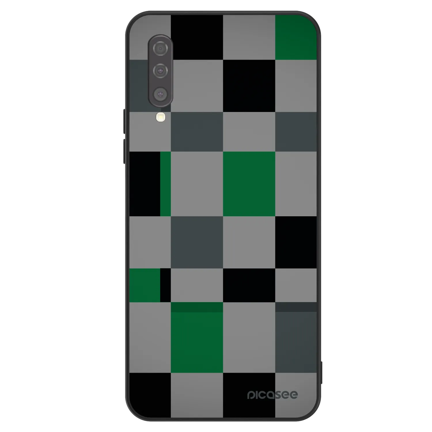 Picasee ULTIMATE CASE για Samsung Galaxy A50 A505F - Block Grid