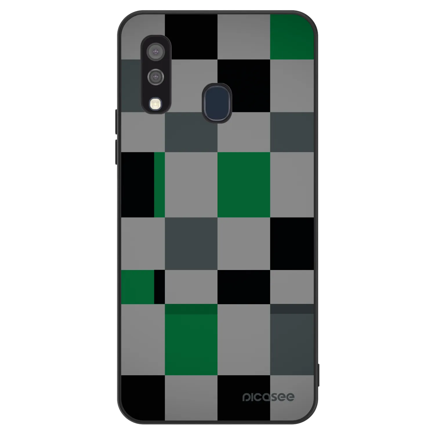 Picasee ULTIMATE CASE για Samsung Galaxy A40 A405F - Block Grid