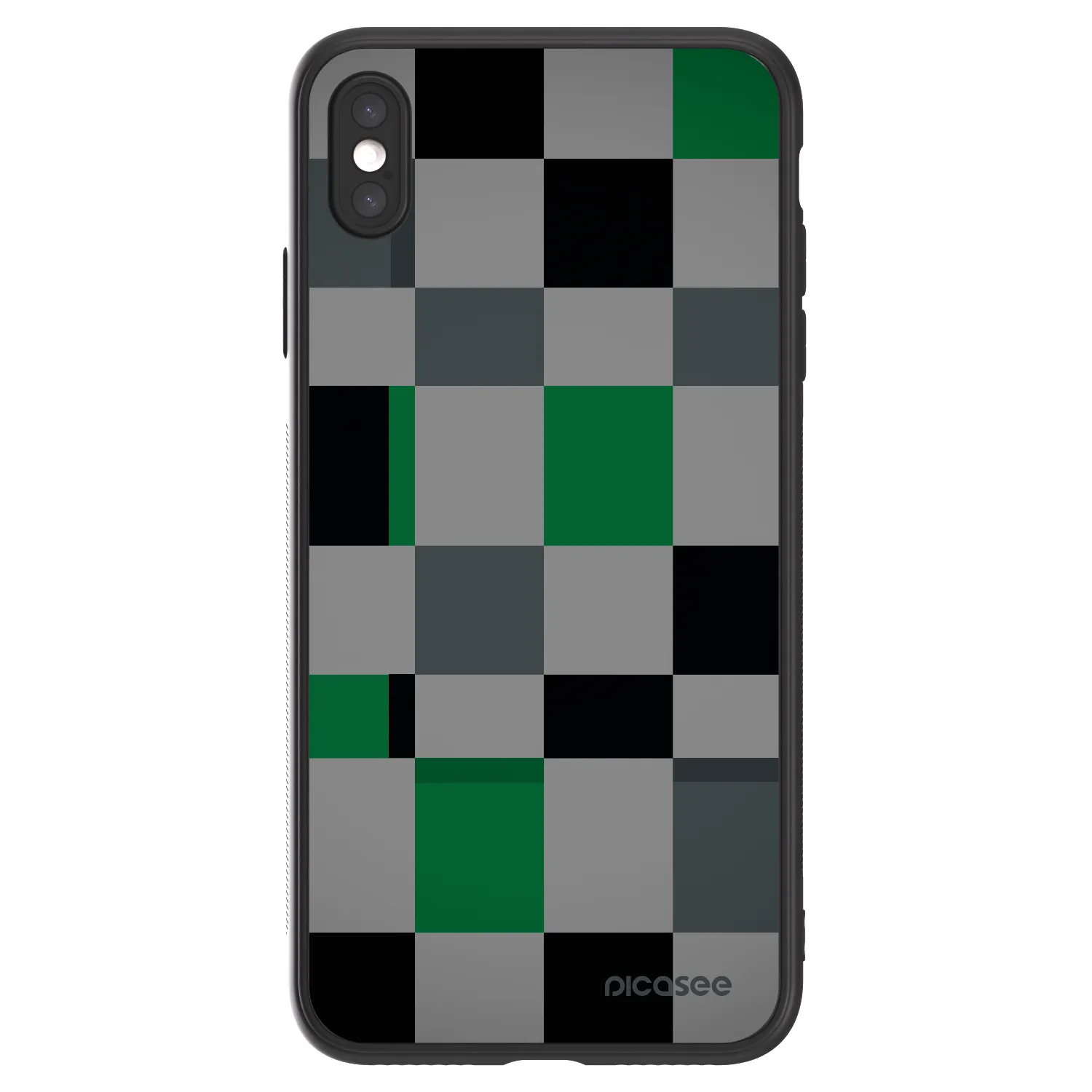 Picasee ULTIMATE CASE για Apple iPhone XS Max - Block Grid