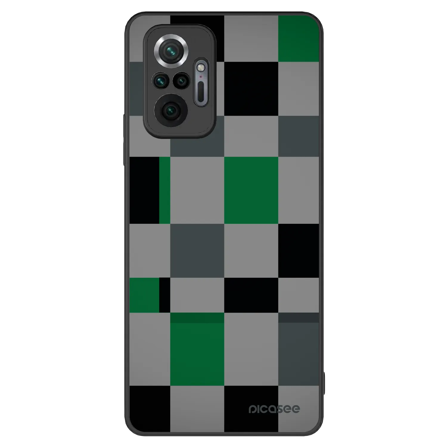 Picasee ULTIMATE CASE για Xiaomi Redmi Note 10 Pro - Block Grid