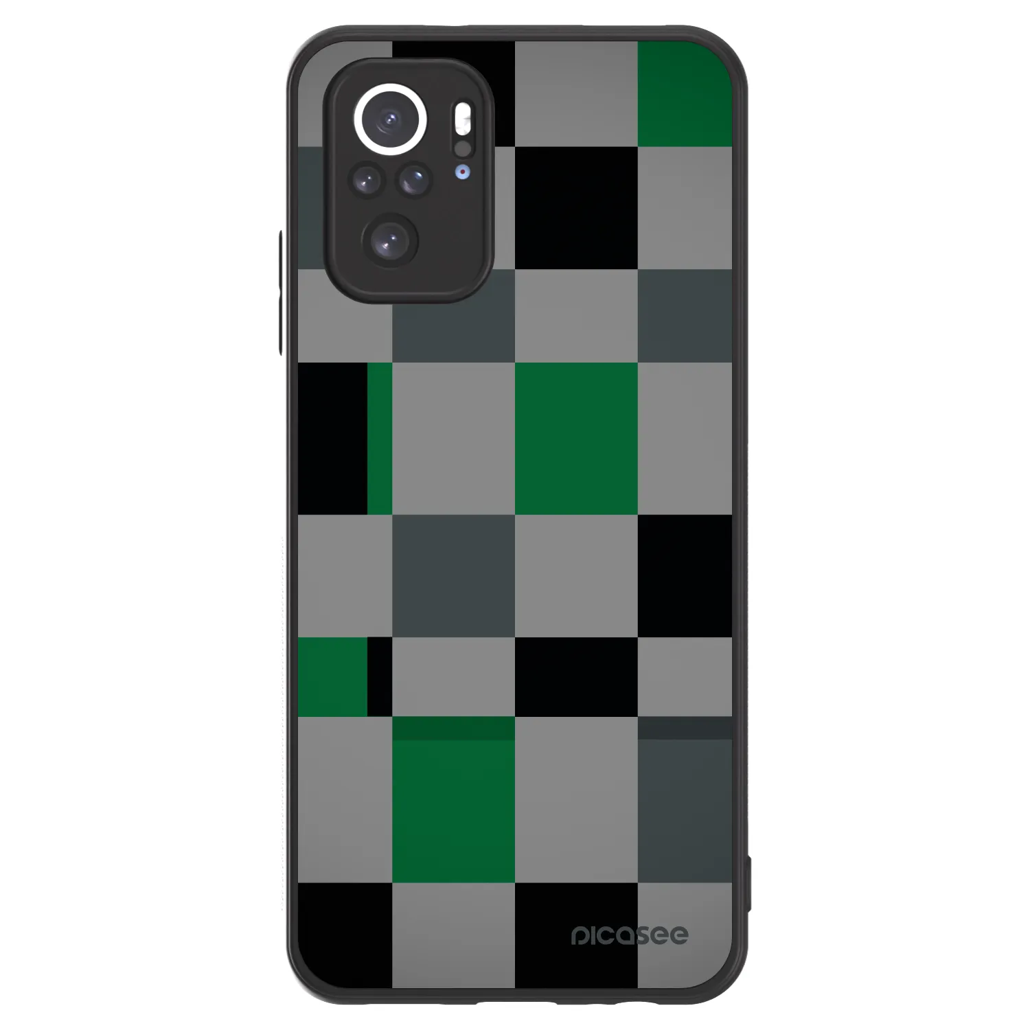 Picasee ULTIMATE CASE για Xiaomi Redmi Note 10S - Block Grid